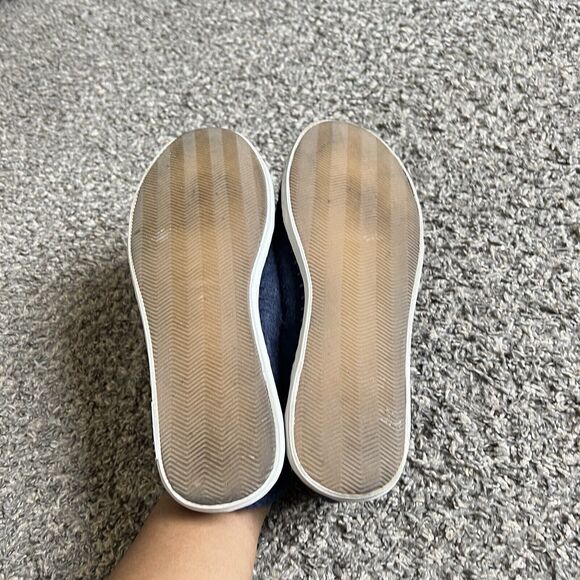 SeaVees Huckberry Stag Slipper Slip On Felted Wool Deck Shoes Blue Mens Size 8 - Picture 4 of 9